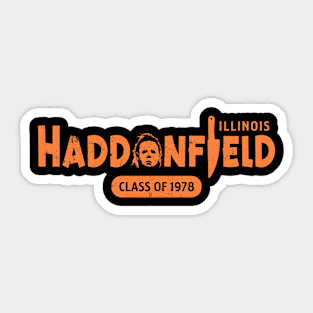 Haddonfield Class Of 1978 Sticker